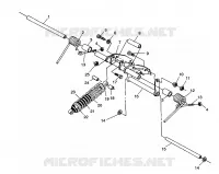 POSTERIORE COPPIA ARM WIDETRAK LX 0962064 and EUROPEAN WIDETRAK LX E962064 (4931643164B012)