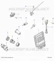 ELETTRICO, SWITCHES, SENSORS, ECU AND CONTROL MODULES