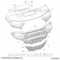 CAPPUCCIO AND FRONT FASCIA