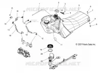 SISTEMA DI ALIMENTAZIONE CARBURANTE, CARBURANTE TANK and CARBURANTE LINES