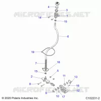BRAKES, BRAKE PEDAL AND CILINDRO PRINCIPALE