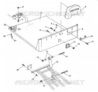 POSTERIORE MONTAGGIO LETTO 6X6 250 W938727 (4924092409004A)