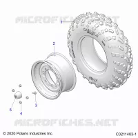 RUOTAS, FRONT TIRE