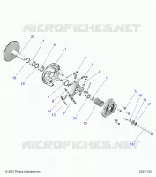 TRASMISSIONE, PRIMARY CLUTCH