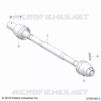 TRASMISSIONE, FRONT PROP SHAFT