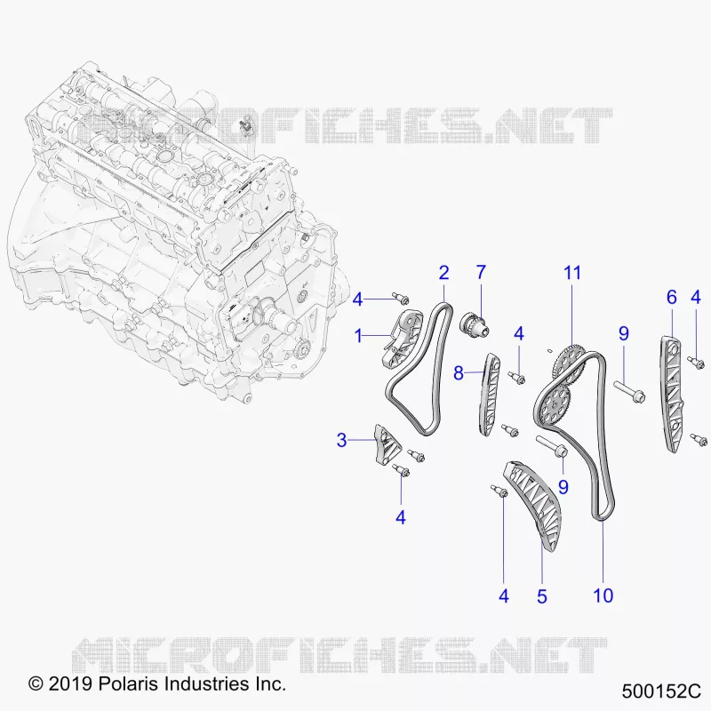 ENGINE, TIMING CATENA AND RELATED