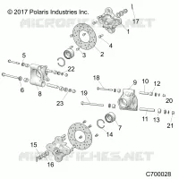 SUSPENSION, PORTAPACCHI POSTERIORE