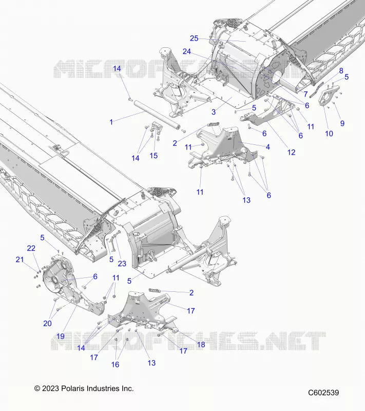 TELAIO, BULKHEAD ASM.