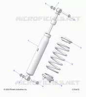 SUSPENSION, SHOCK ANTERIORE