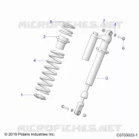 SUSPENSION, SHOCK ANTERIORE MOUNTING, STANDARD/PREMIUM