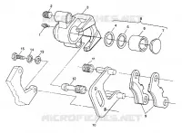 FRENO ANTERIORE MONTAGGIO 4X4 250 W938127 (4924042404015A)