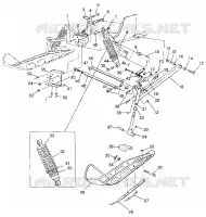 SOSPENSIONI ANTERIORI and SCIARE XLT LTD 0983756 (4943034303A013)