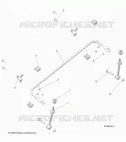 SUSPENSION, FRONT BARRA DI STABILIZZAZIONE