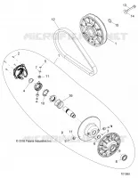 TRASMISSIONE, SECONDARY CLUTCH