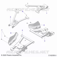 SOSPENSIONE POSTERIORE CONTROL ARMS