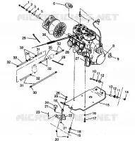 MONTAGGIO DEL MOTORE CLASSIC TOURING 0942875 (4924962496032A)
