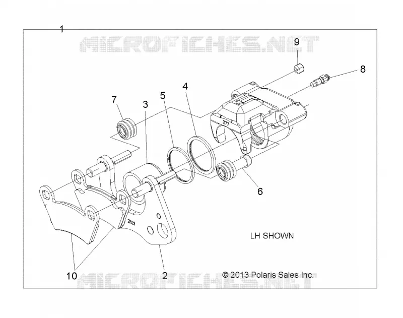 BRAKES, PINZA FRENO ANTERIORE