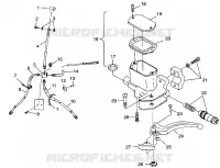 CONTROLLI-CILINDRO PRINCIPALE/FRENO LINE XPLORER 400L W98CC38C (4945414541B009)