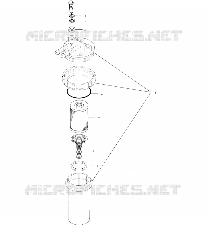 Carburante / separatore