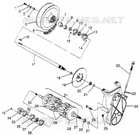 TRASMISSIONE 600 XCR SP 0965677 and EUROPEAN 600 XCR SP E965677 (4932063206C003)