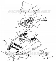 CAPPA DI MONTAGGIO LITE 0943433,STARLITE 0943427 and  LITE DELUXE 0943431 (4924992499005A)
