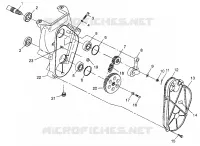 carter della catena 700 XCR 0985678(A) and EUROPEAN 700 XCR E985678 (4943114311B007)