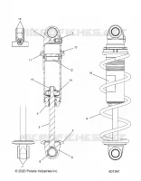 SUSPENSION, SHOCK ANTERIORE TRACK, MONOTUBE 7045530