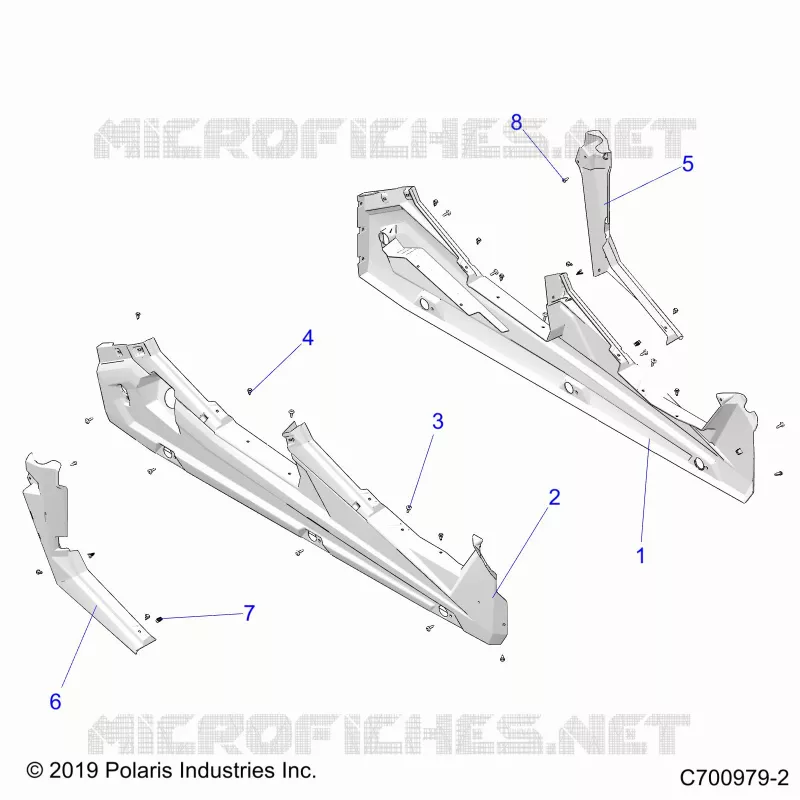 BANDELLE LATERALI CARROZZERIA PANELS