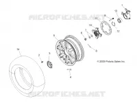 RUOTE, FRONT and HUB