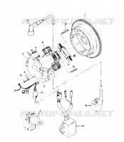 MAGNETO ASSEMBLY 250 2X4