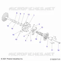 TRASMISSIONE, PRIMARY CLUTCH