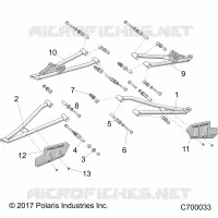 SOSPENSIONI ANTERIORI CONTROL ARMS