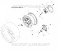 RUOTE, REAR and HUB