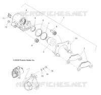 FRENO POSTERIORE CALIPER