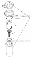 SCARICO SL 900 B964291 and  Intl. SL 900 I964291 (4935583558C009)