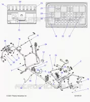 ELETTRICO, WIRE HARNESS, CHASSIS