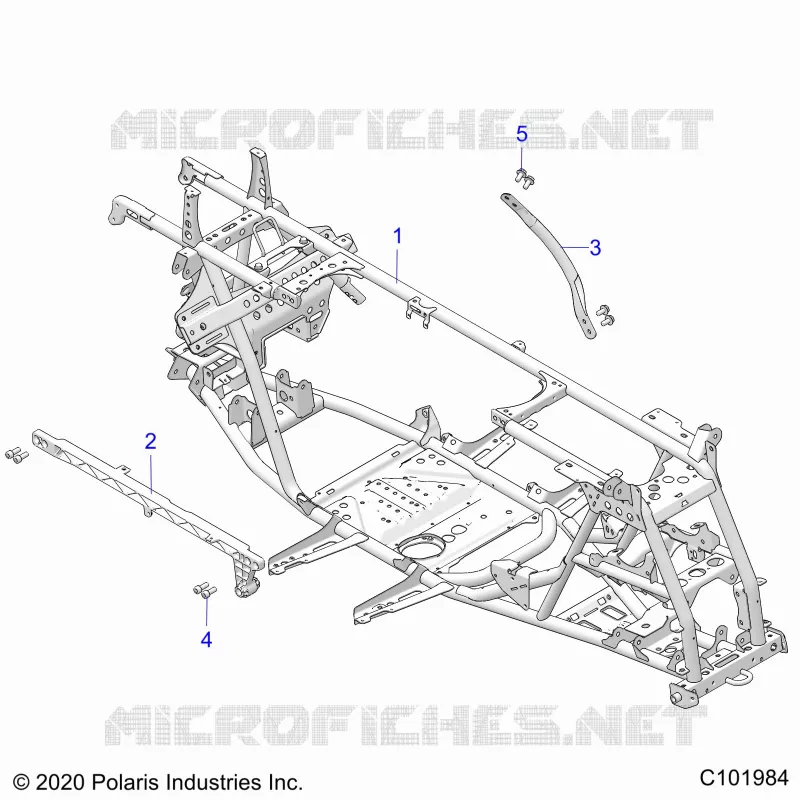 CHASSIS, MAIN TELAIO