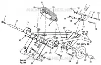 ANTERIORE COPPIA ARM 440 XCR SP 0961760 (4931583158B011)