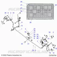 ELETTRICO, WIRE HARNESS, CHASSIS