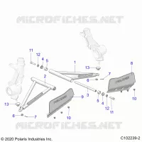 SUSPENSION, A-ARM AND PAVONEGGIARSI MOUNTING