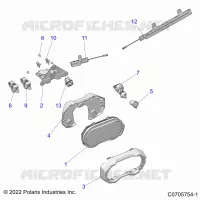 ELETTRICO, DASH INSTRUMENTS AND CONTROLS