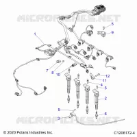 ELETTRICO, WIRE HARNESS, ENGINE