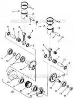 PISTONEEE   ALBERO MOTORE CLASSIC TOURING 0963365 AND EUROPEAN CLASSIC TOURING (4933623362C011)