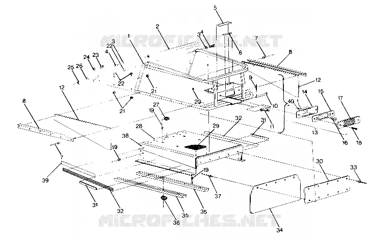 ESTENSIONE RACK   TUNNEL LT/LTR (4912711271003A)