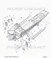 CHASSIS, PROTEZIONE FRIZIONE,  FOOTRESTS, AND RUNNING BOARDS