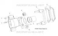 FRENO POSTERIORE CALIPER