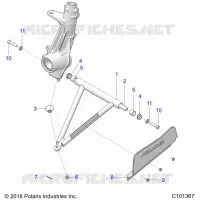 SUSPENSION, A-ARM AND PAVONEGGIARSI MOUNTING