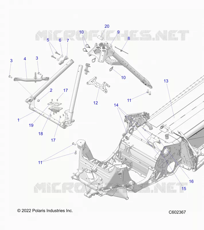 TELAIO, TELAIO ASM. AND OVER STRUCTURE