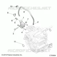 TRASMISSIONE, MAIN GEARCASE MOUNTING