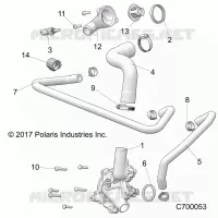 MOTORE, WATERPUMP AND BYPASS